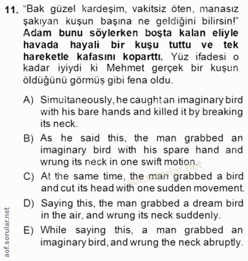 Soru 11