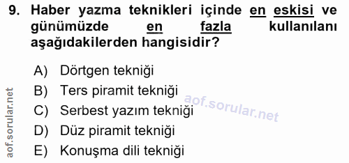 Soru 9