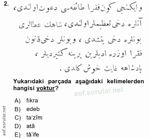 Soru 2