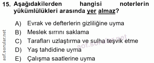 Soru 15