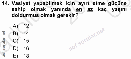 Soru 14
