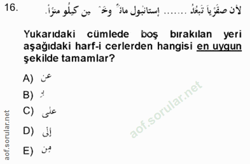 Soru 16