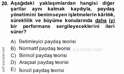 Soru 20