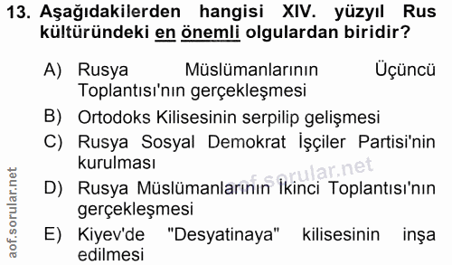 Soru 13