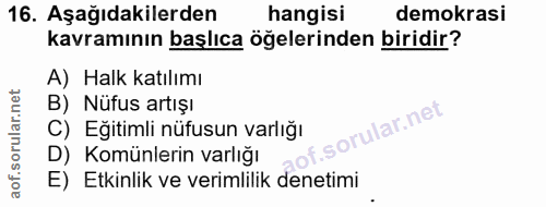 Soru 16