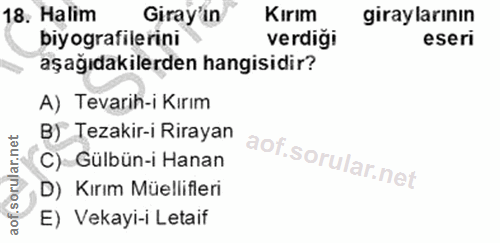 Soru 18
