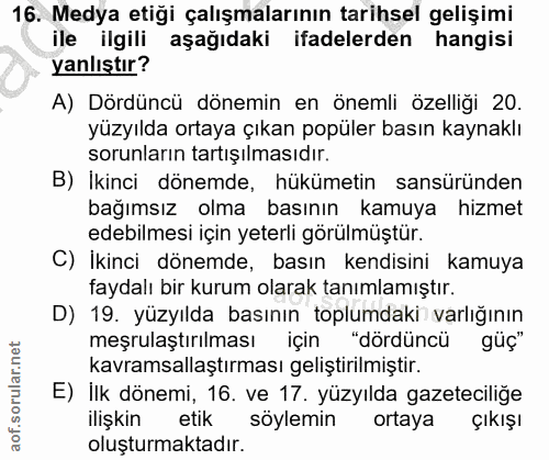 Soru 16