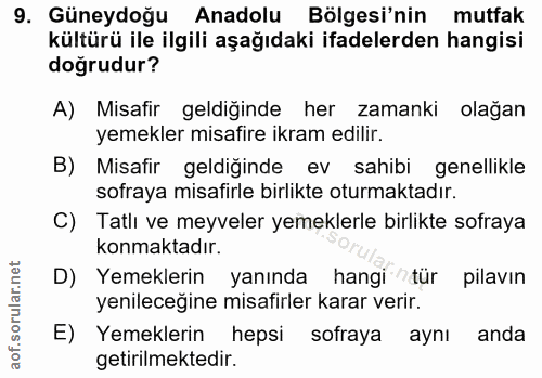 Soru 9