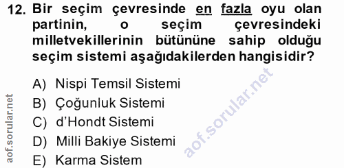 Soru 12