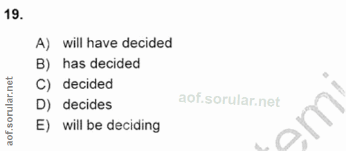 Soru 19