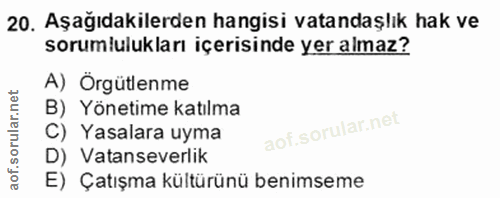 Soru 20