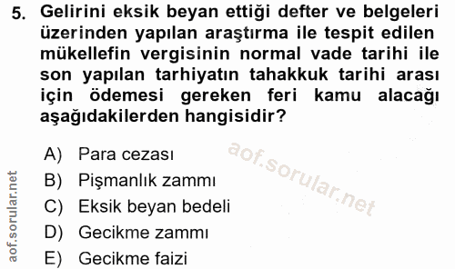 Soru 5