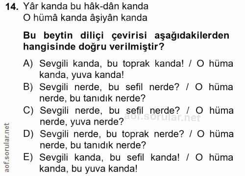 Soru 14