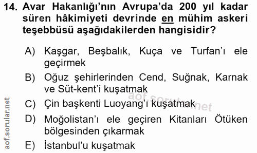 Soru 14