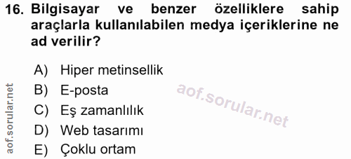 Soru 16