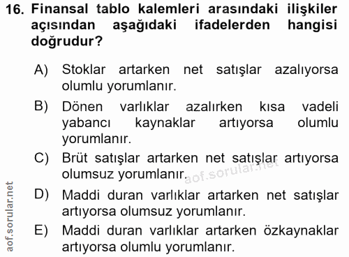 Soru 16