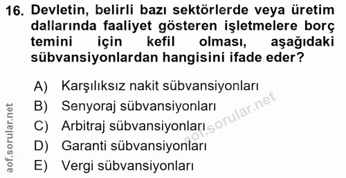 Soru 16