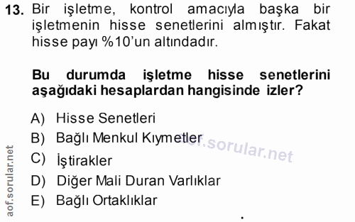 Soru 13