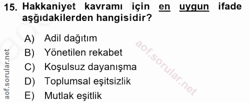 Soru 15