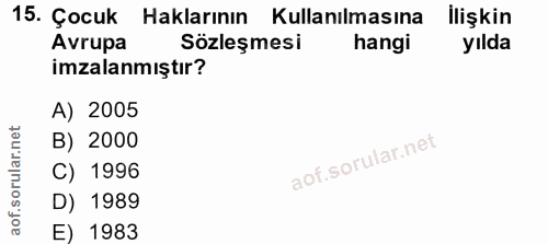 Soru 15