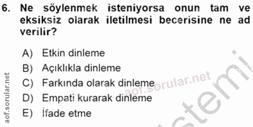 Soru 6