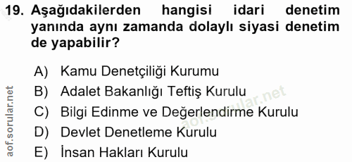 Soru 19
