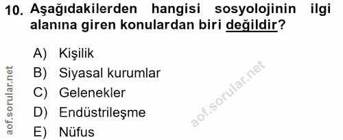 Soru 10