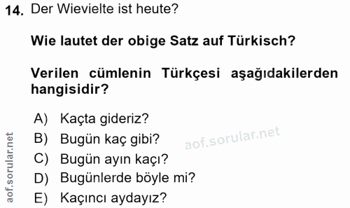 Soru 14