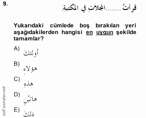 Soru 9
