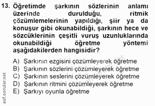 Soru 13