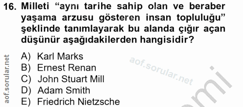 Soru 16
