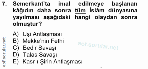 Soru 7