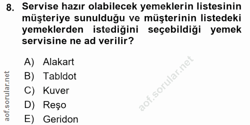 Soru 8