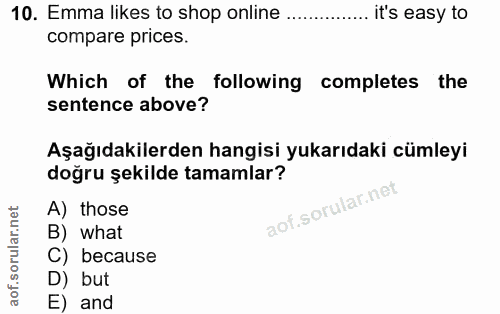 Soru 10