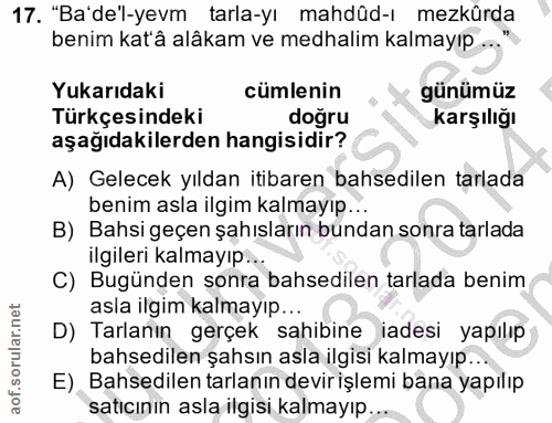 Soru 17