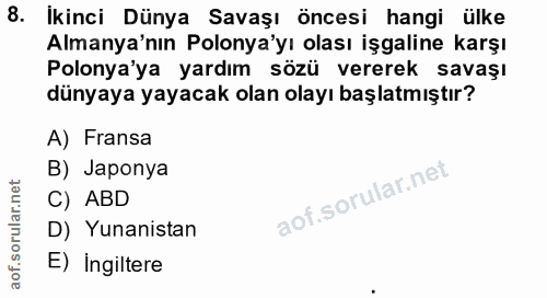Soru 8