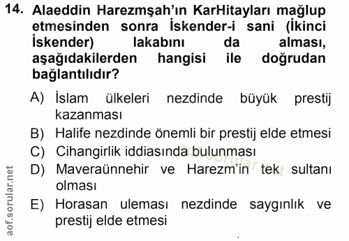 Soru 14