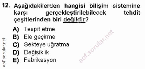 Soru 12
