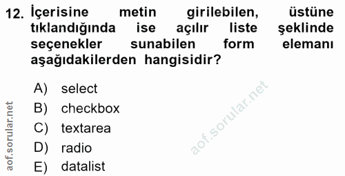 Soru 12