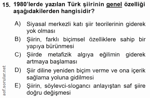 Soru 15