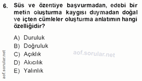 Soru 6
