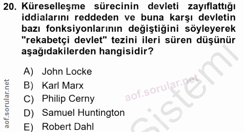 Soru 20