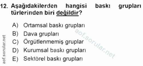 Soru 12