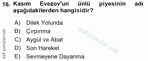 Soru 16