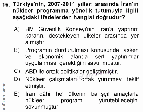 Soru 16