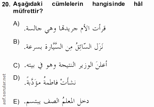 Soru 20