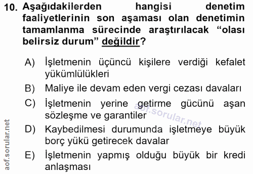 Soru 10