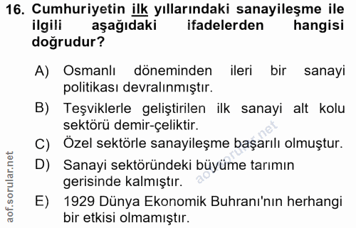 Soru 16