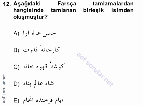 Soru 12