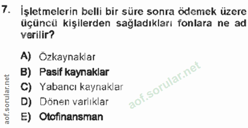 Soru 7